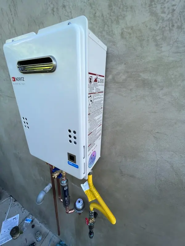 Tankless water heater installation for Vernon Square homes